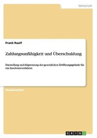 bokomslag Zahlungsunfhigkeit und berschuldung