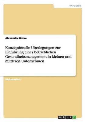 bokomslag Die Einfuhrung Eines Betrieblichen Gesundheitsmanagement in Kleinen Und Mittleren Unternehmen