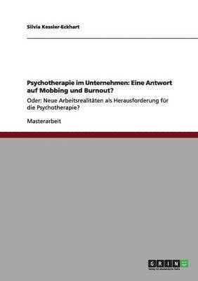 bokomslag Psychotherapie im Unternehmen