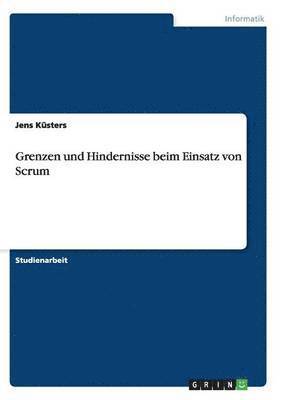 bokomslag Grenzen und Hindernisse beim Einsatz von Scrum