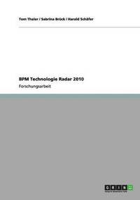 bokomslag BPM Technologie Radar 2010