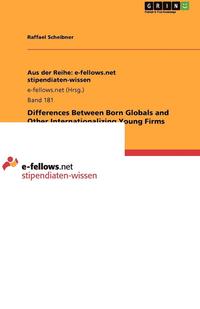bokomslag Differences Between Born Globals and Other Internationalizing Young Firms