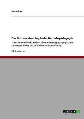 bokomslag Das Outdoor-Training in der Betriebspdagogik