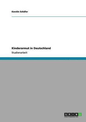 bokomslag Kinderarmut in Deutschland