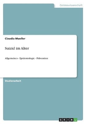 Suizid Im Alter 1