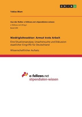 bokomslag Niedriglohnsektor: Armut trotz Arbeit