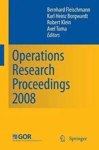bokomslag Operations Research Proceedings 2008