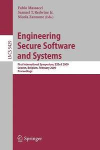 bokomslag Engineering Secure Software and Systems