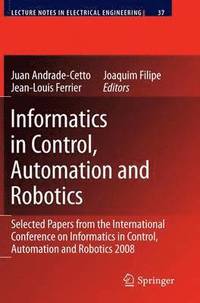 bokomslag Informatics in Control, Automation and Robotics