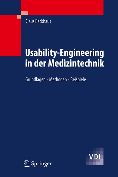 bokomslag Usability-Engineering in der Medizintechnik