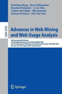 bokomslag Advances in Web Mining and Web Usage Analysis