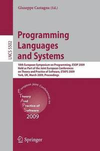 bokomslag Programming Languages and Systems