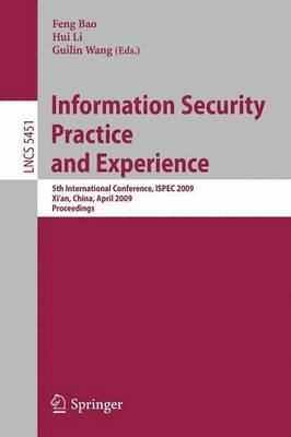 bokomslag Information Security Practice and Experience