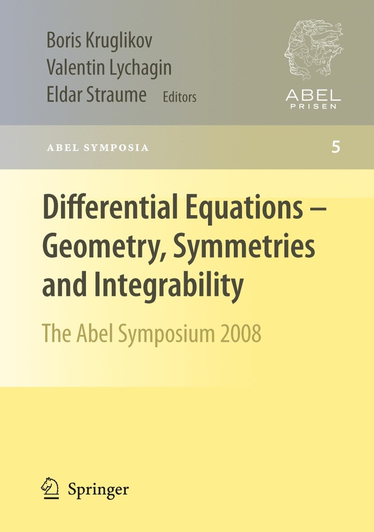 Differential Equations - Geometry, Symmetries and Integrability 1