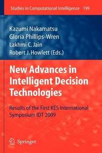 bokomslag New Advances in Intelligent Decision Technologies