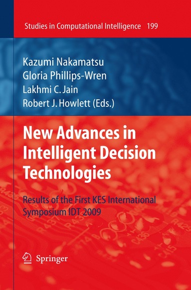 bokomslag New Advances in Intelligent Decision Technologies