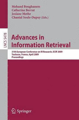 bokomslag Advances in Information Retrieval