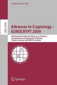 bokomslag Advances in Cryptology  EUROCRYPT 2009