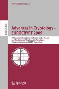bokomslag Advances in Cryptology - EUROCRYPT 2009