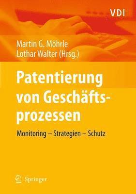 bokomslag Patentierung von Geschftsprozessen