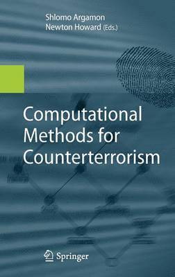 Computational Methods for Counterterrorism 1