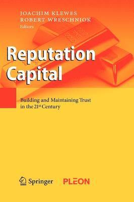bokomslag Reputation Capital