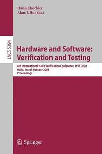bokomslag Hardware and Software: Verification and Testing
