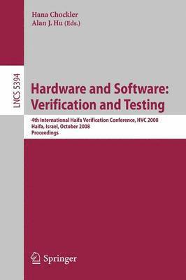 Hardware and Software: Verification and Testing 1