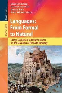 bokomslag Languages: From Formal to Natural