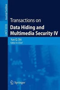 bokomslag Transactions on Data Hiding and Multimedia Security IV