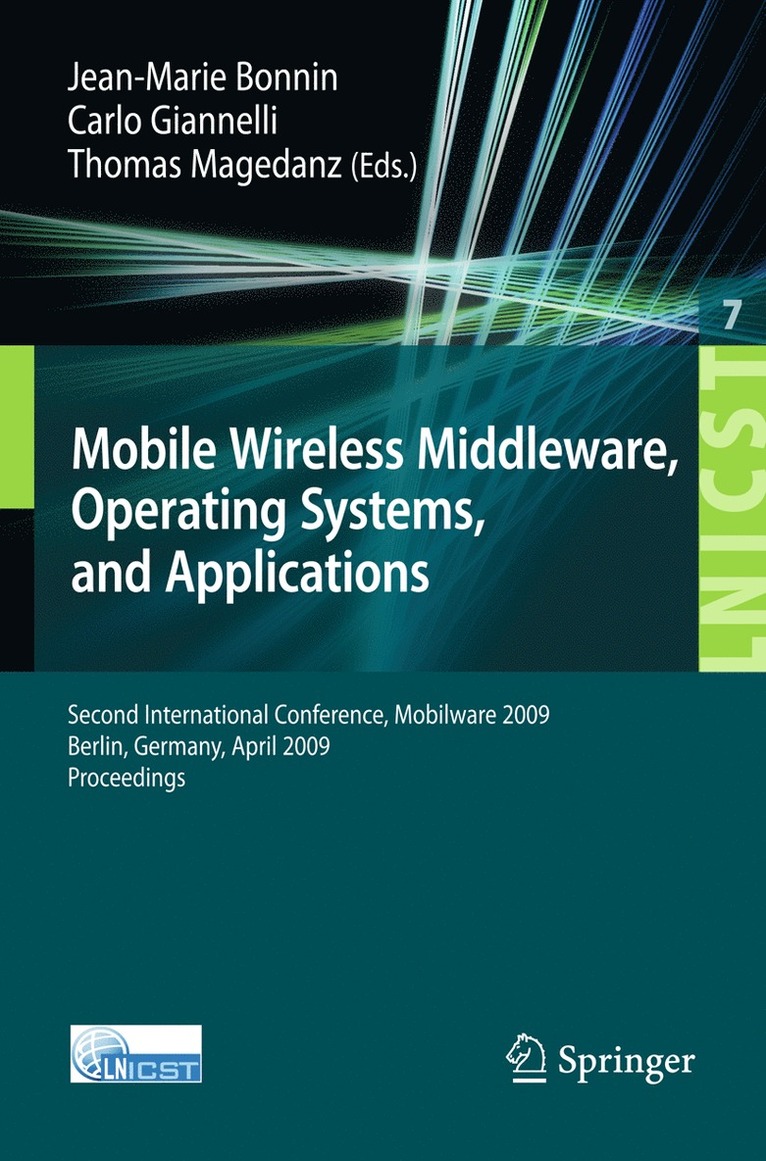 Jean-Marie Bonnin - Mobile Wireless Middleware, Häftad