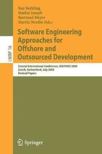 bokomslag Software Engineering Approaches for Offshore and Outsourced Development