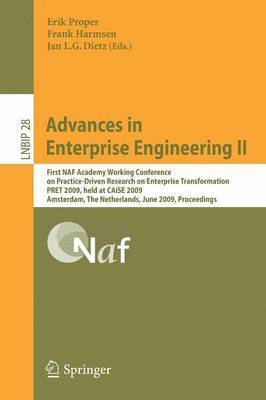 Advances in Enterprise Engineering II 1
