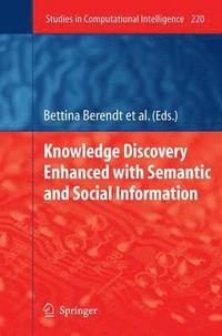 bokomslag Knowledge Discovery Enhanced with Semantic and Social Information