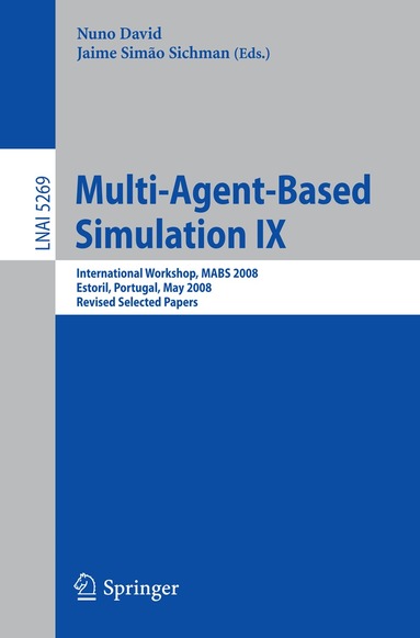 Nuno David, Jaime Simao Sichman - Multi-Agent-Based Simulation IX, Häftad