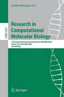 Research in Computational Molecular Biology 1