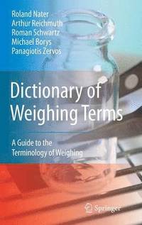 bokomslag Dictionary of Weighing Terms
