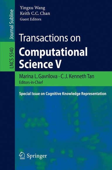 bokomslag Transactions on Computational Science V