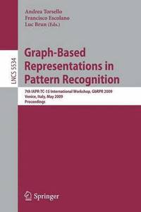 bokomslag Graph-Based Representations in Pattern Recognition