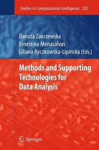 bokomslag Methods and Supporting Technologies for Data Analysis