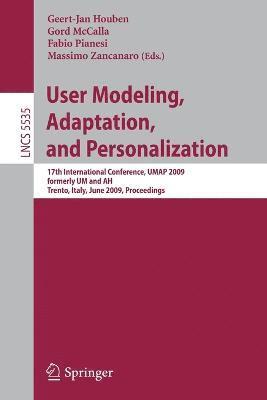 User Modeling, Adaptation, and Personalization 1