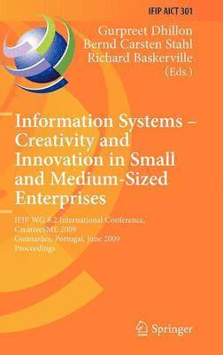 Information Systems -- Creativity and Innovation in Small and Medium-Sized Enterprises 1