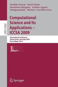 bokomslag Computational Science and Its Applications -- ICCSA 2009