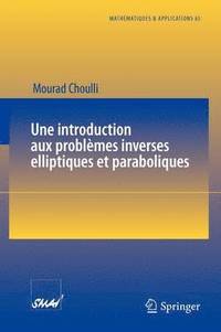 bokomslag Une introduction aux problmes inverses elliptiques et paraboliques