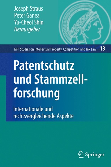 bokomslag Patentschutz und Stammzellforschung