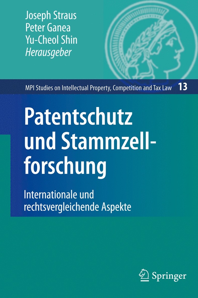 Patentschutz und Stammzellforschung 1