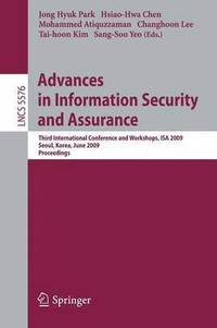bokomslag Advances in Information Security and Assurance