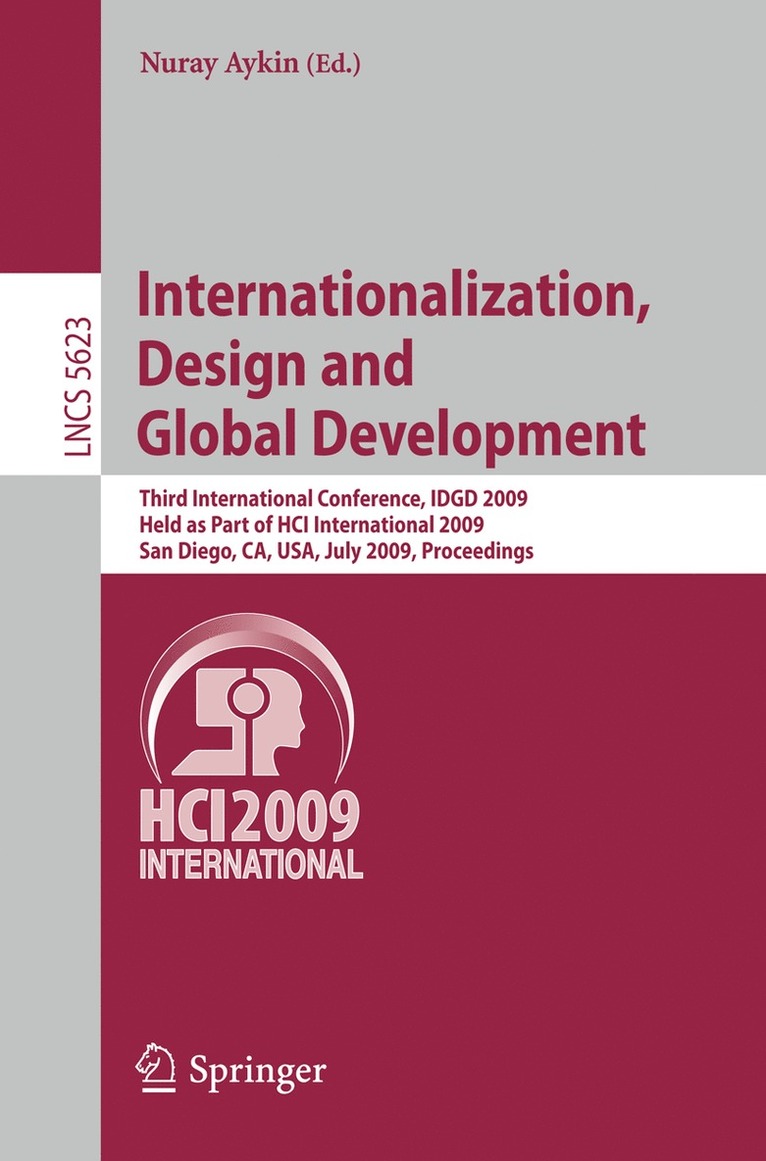 Nuray Aykin - Internationalization, Design and Global Development, Häftad