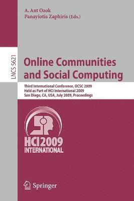 Online Communities and Social Computing 1