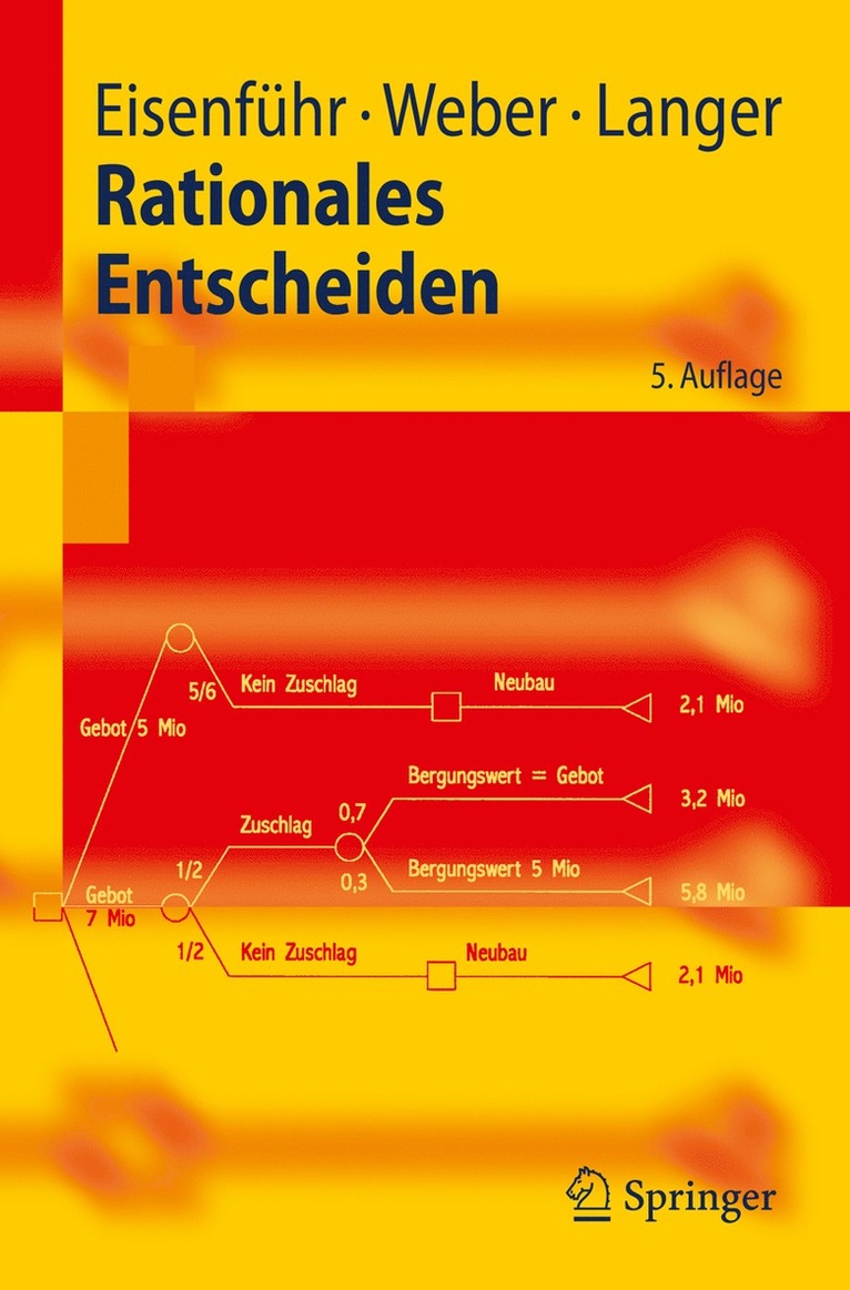 Franz Eisenführ, Martin Weber, Thomas Langer - Rationales Entscheiden, Häftad